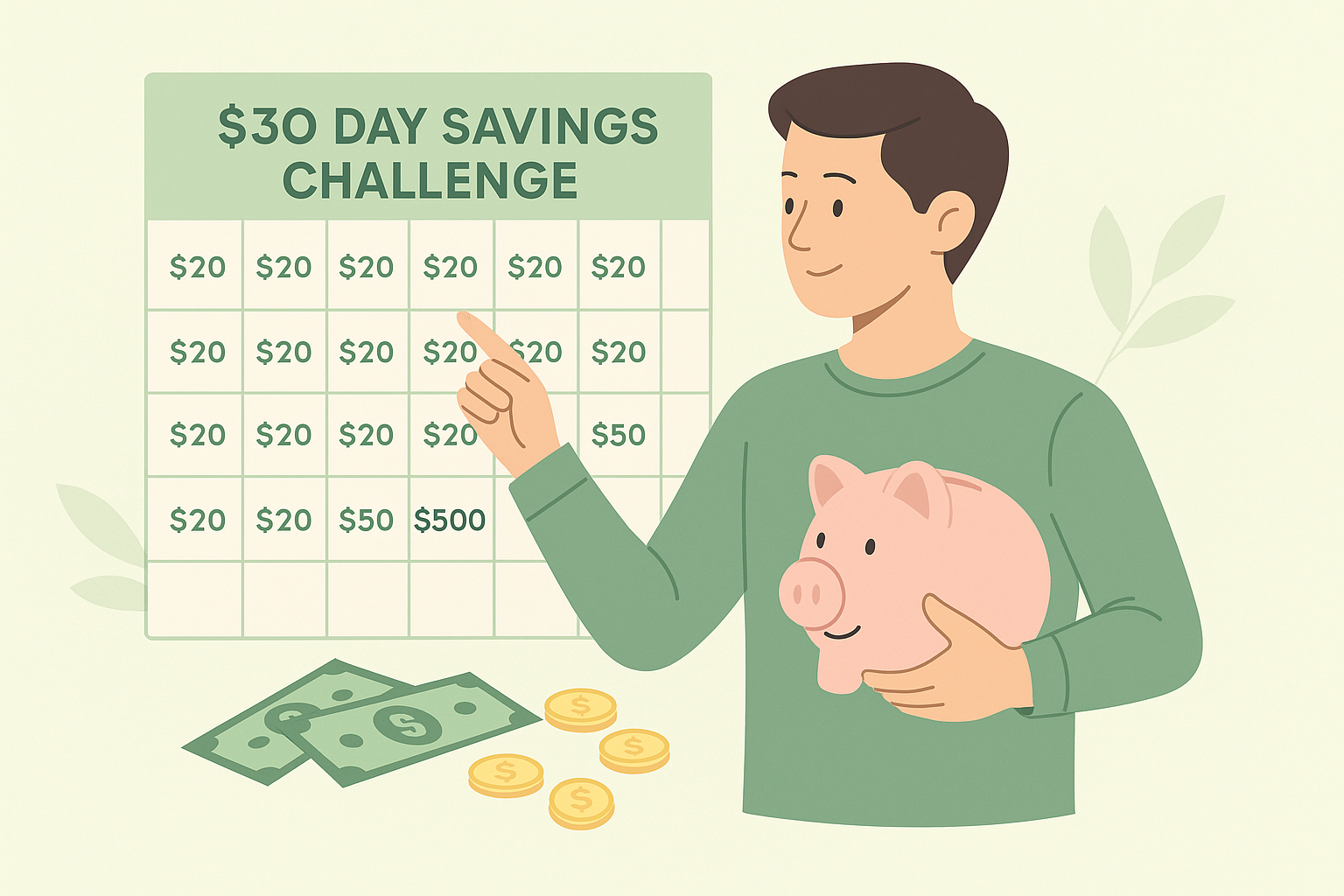 How to Save $500 in 30 Days (Challenge Included)