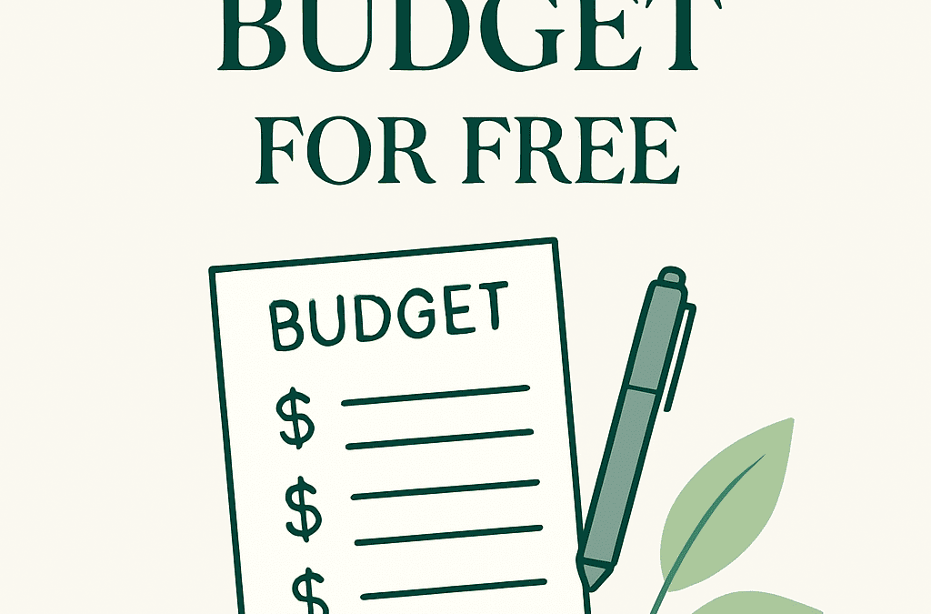 How to Start a Zero-Based Budget for Free