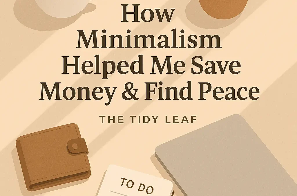 How Minimalism Helped Me Save Money & Find Peace